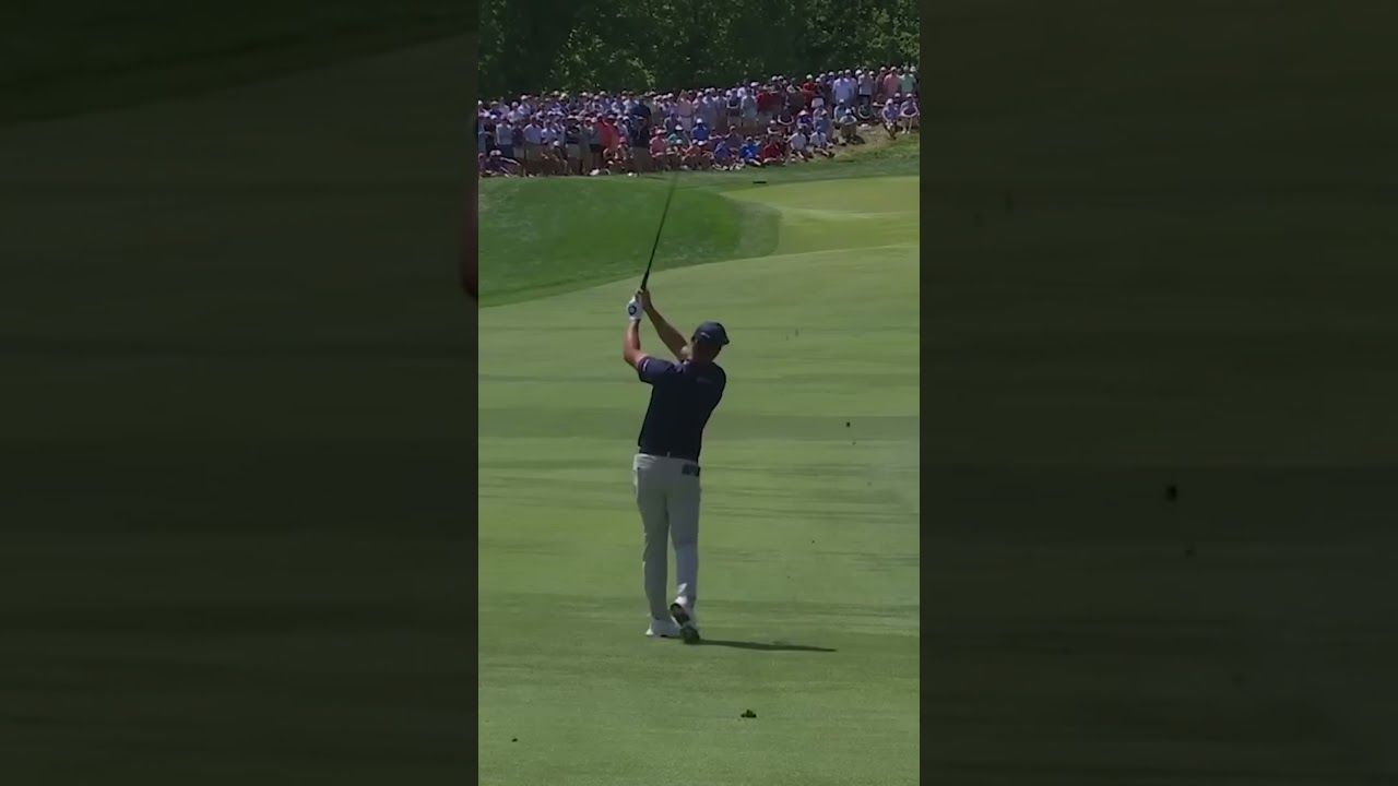 Bryson DeChambeau Iron Down the Line 2024 #brysondechambeau #pgatour #golfswing