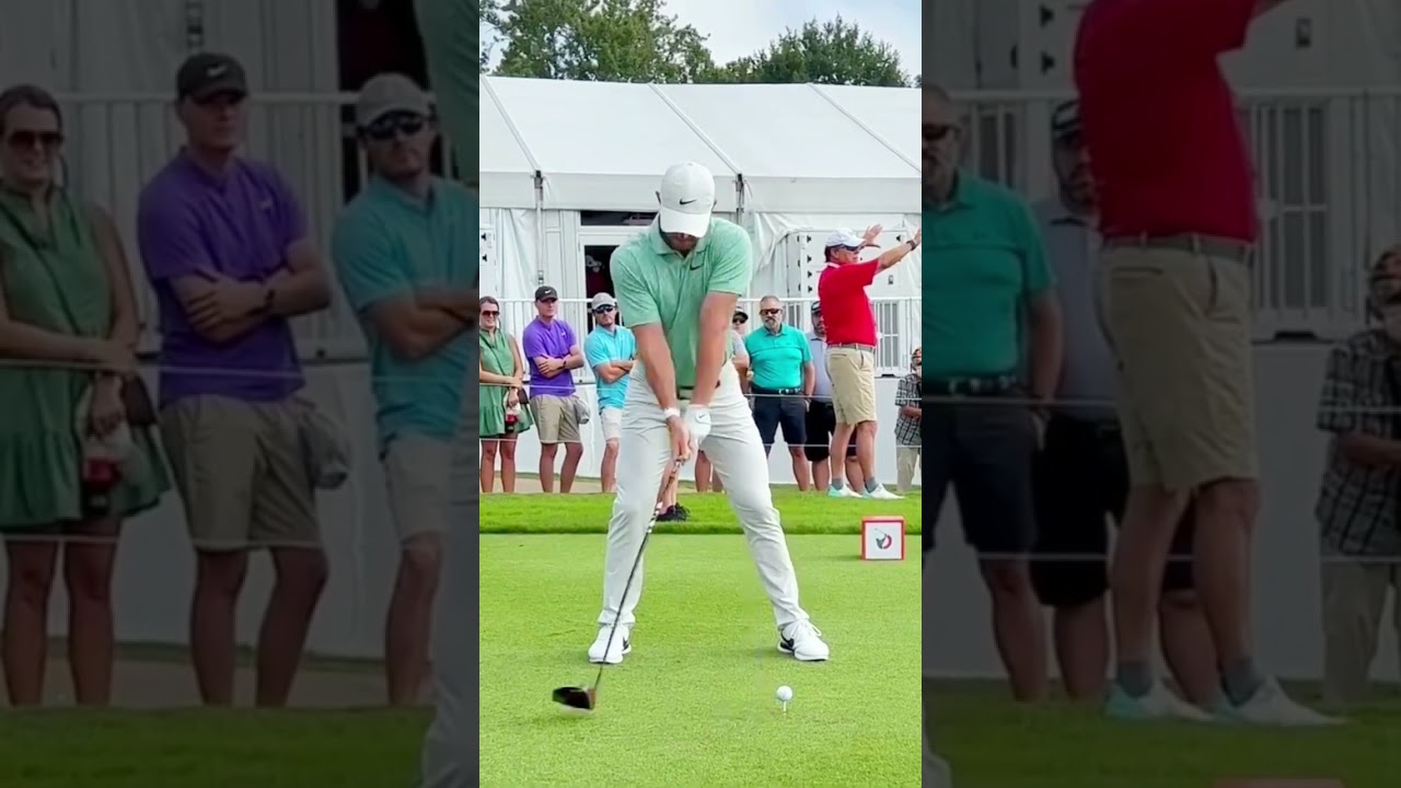 PGA Rory Mcilroy Driver Swing & Slow Motion Golf Lesson