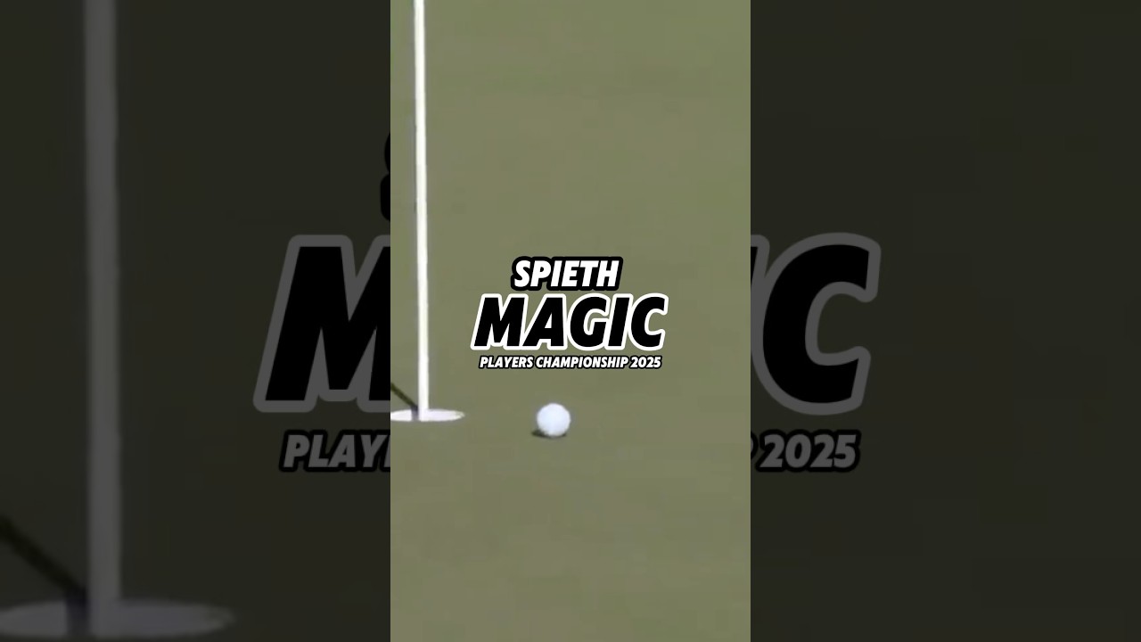 Spieth Magic at The Players Championship 2025 #shorts