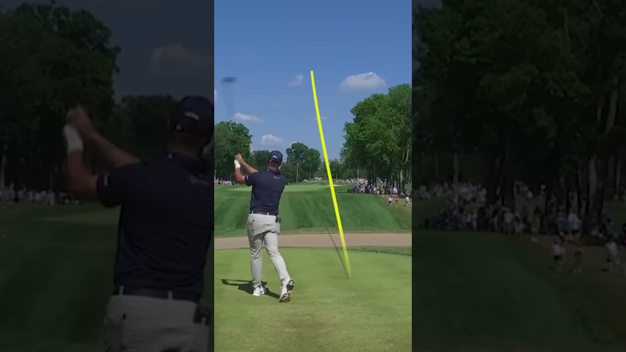 Bryson DeChambeau Driver Down the Line 2024 #brysondechambeau #pgatour #golfswing