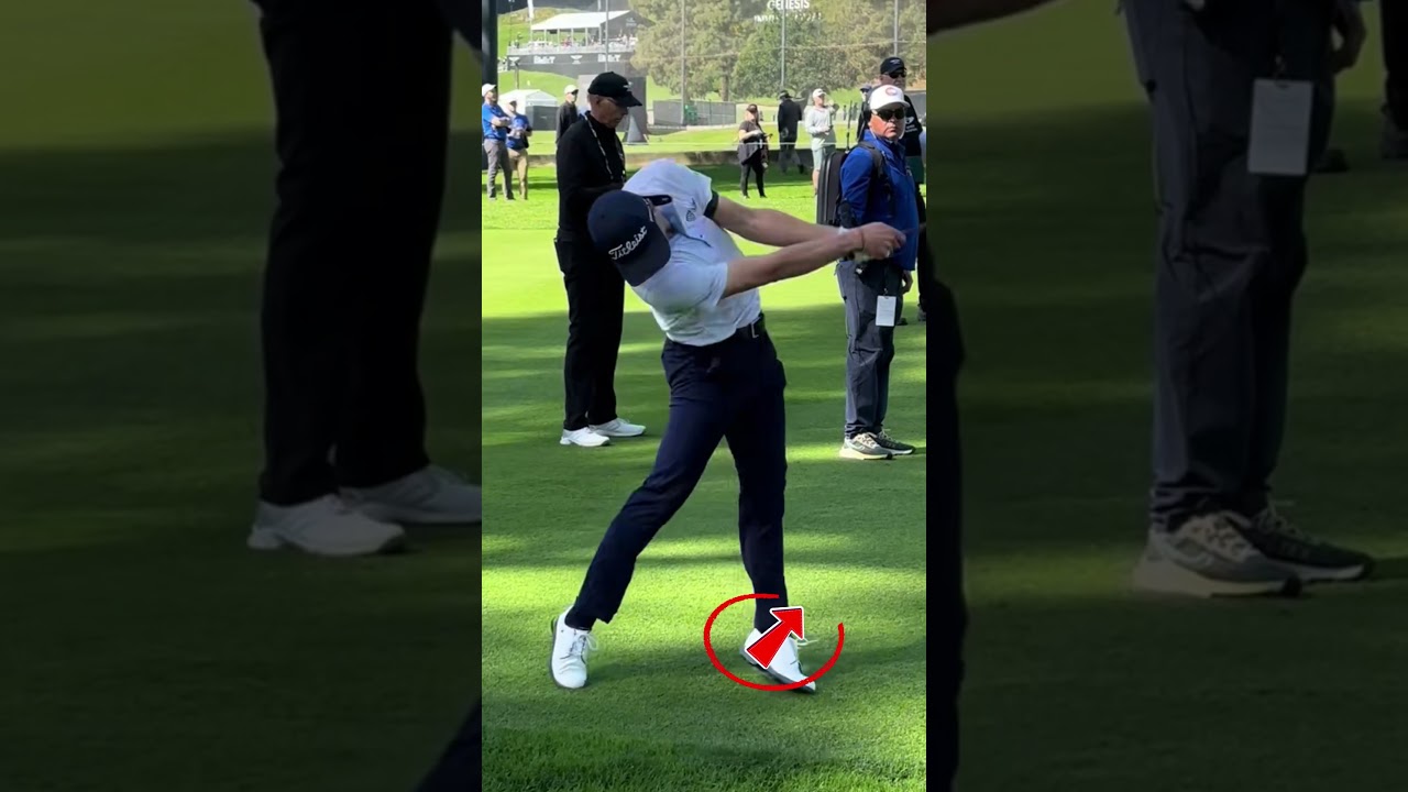 justin rose driver swing slow motion