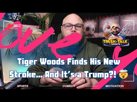 Tiger Woods Makes it Officially Official. He stole the show from Trump.