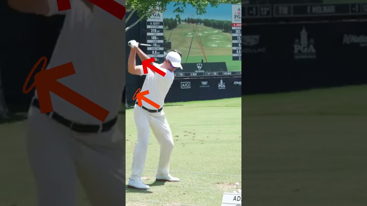 adam scott golf swing slow motion driver