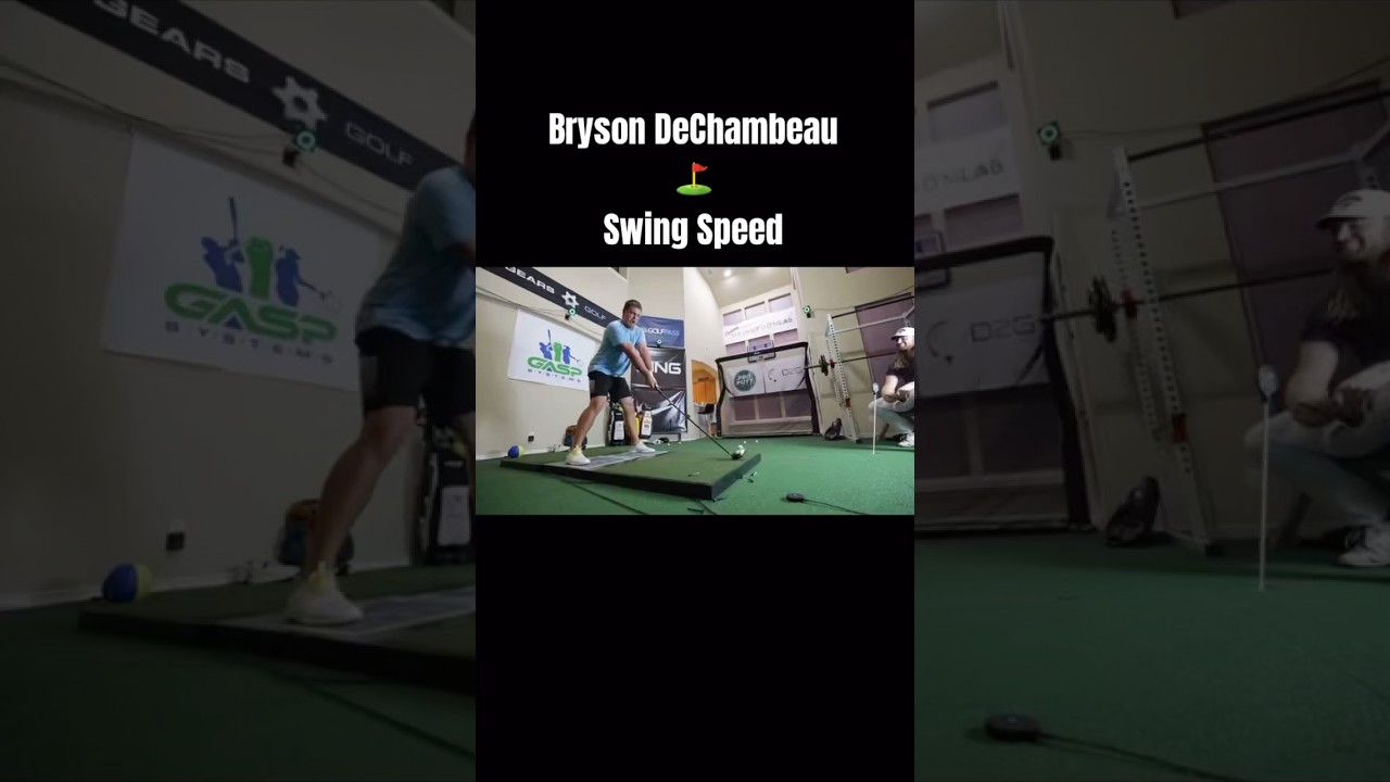 Bryson DeChambeau ⛳️ Swing Speed #golf