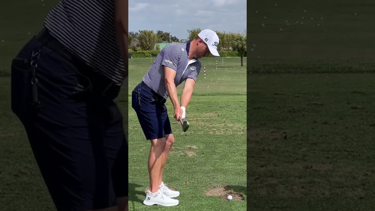 justin thomas golf swing SLOWMOTION ( TAKE AWAY DRILLS)