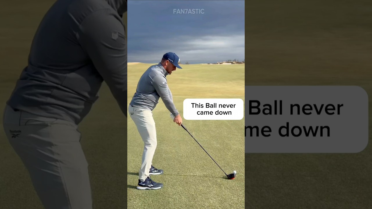 Bryson Dechambeau's Golf Ball Never Came Down