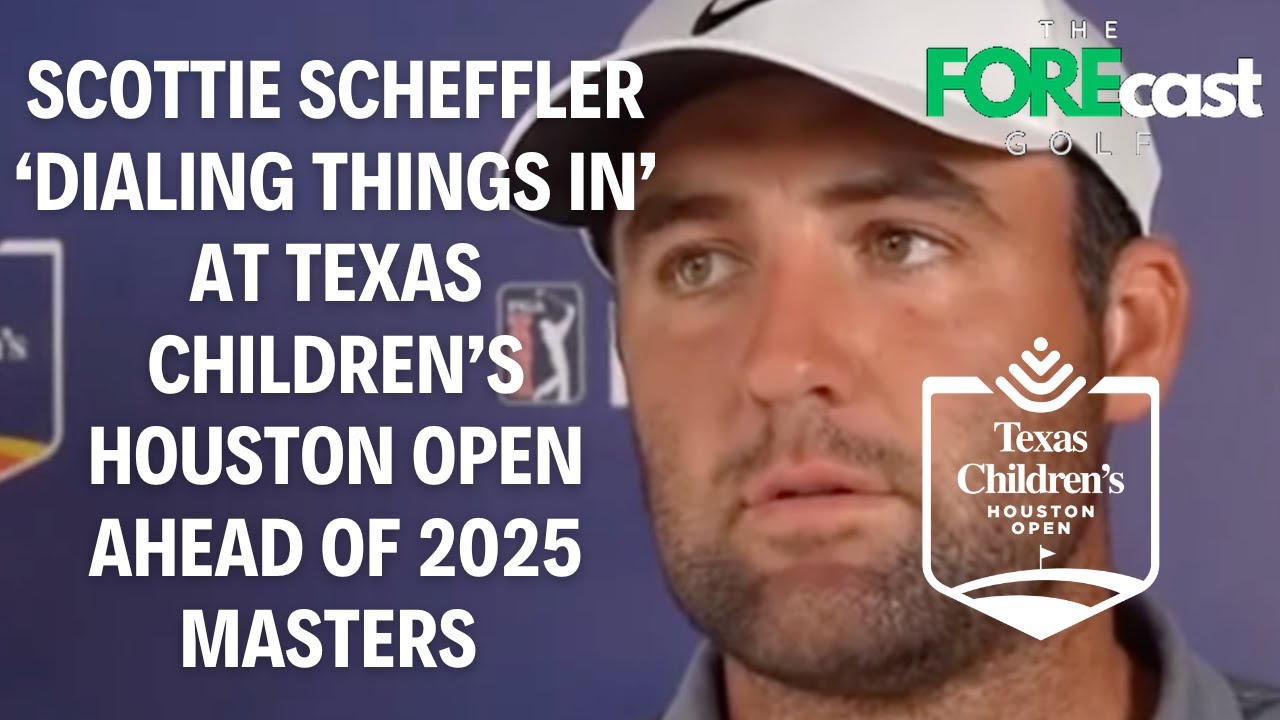 Scottie Scheffler 'Dialling Things In' At Houston Open; Talks Filming Happy Gilmore 2 & Tiger Woods