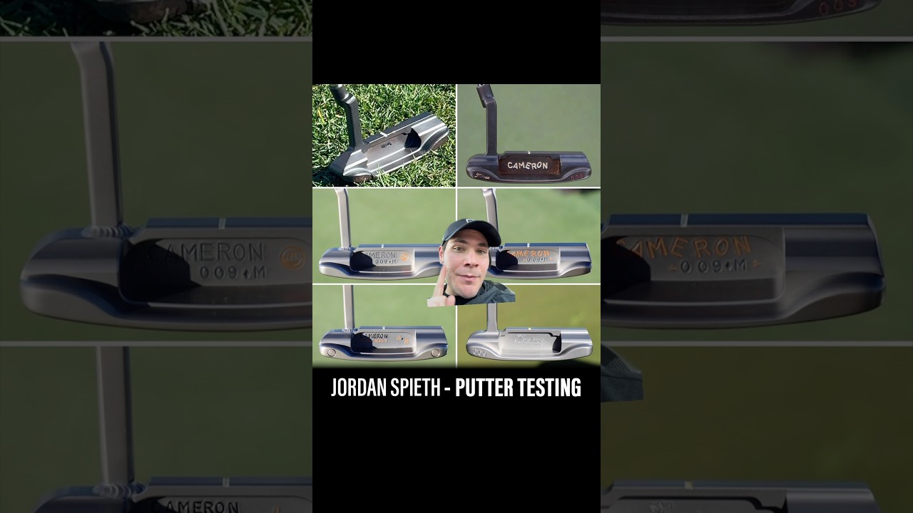 Jordan Spieth’s Putter Palooza #scottycameron #themasters
