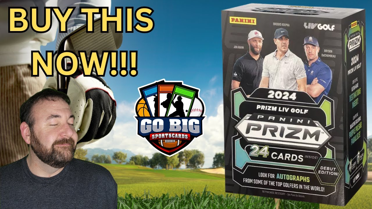 🔥 2024 Panini Prizm LIV Golf Blaster Box Opening! 🔥 | Rare Parallels, Autos & Numbered Hits! 🏌️‍♂️💥