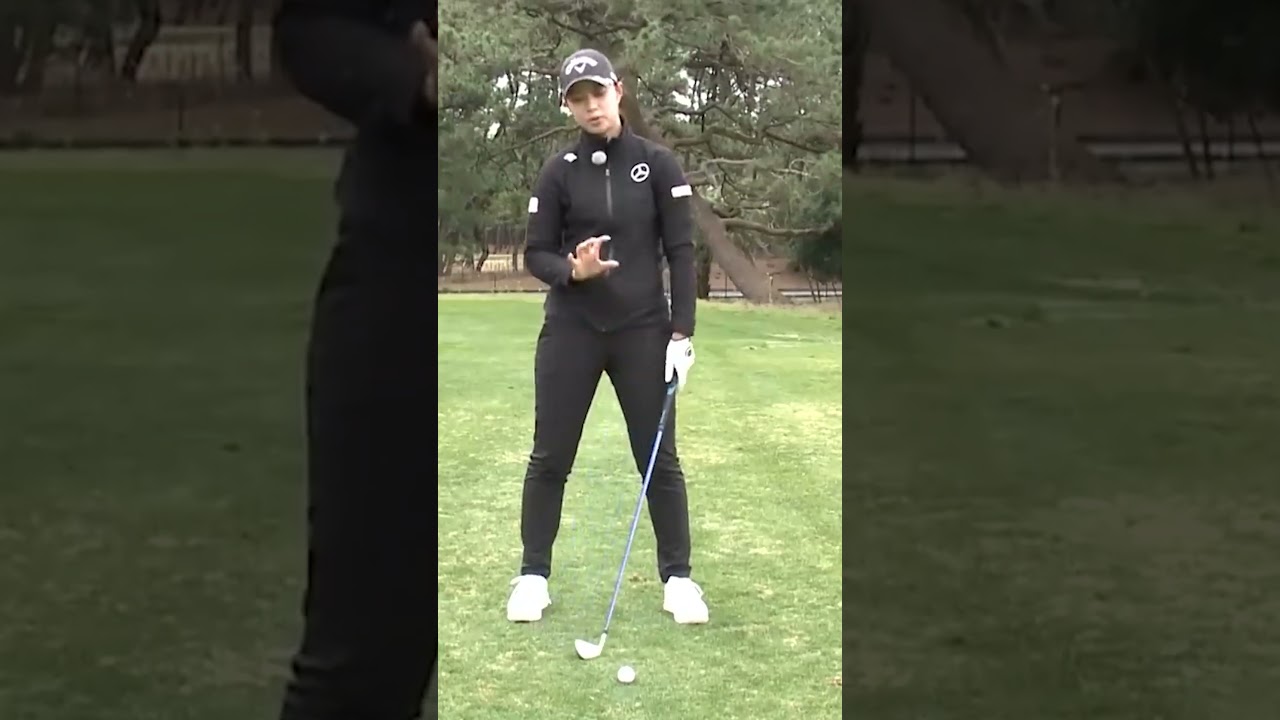【柏原明日架】体重移動の基本 #ゴルフレッスン #柏原明日架 #golf #ゴルフ
