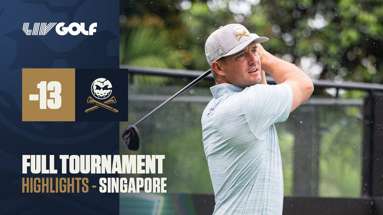 Crushers GC Full Tournament Highlights | LIV Singapore