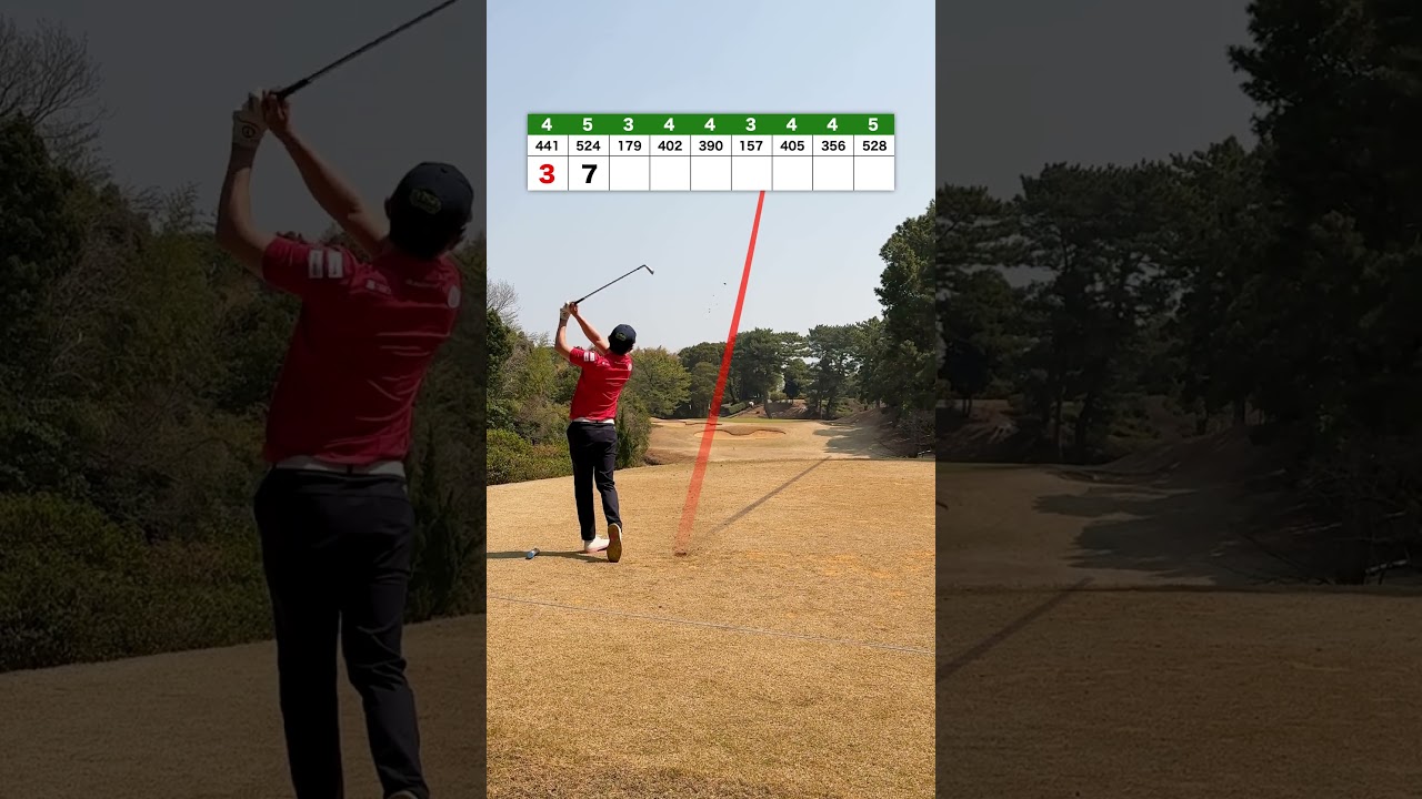 大会のゴルフはこんな感じ Part1 #諸藤将次