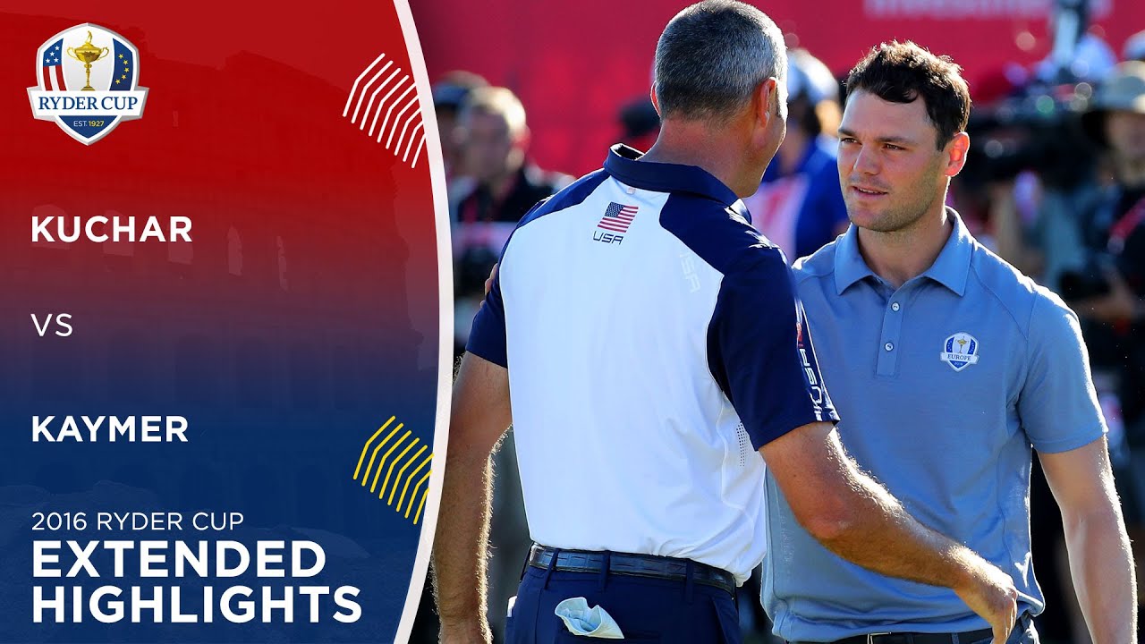 Matt Kuchar vs Martin Kaymer | Extended Highlights | 2016 Ryder Cup