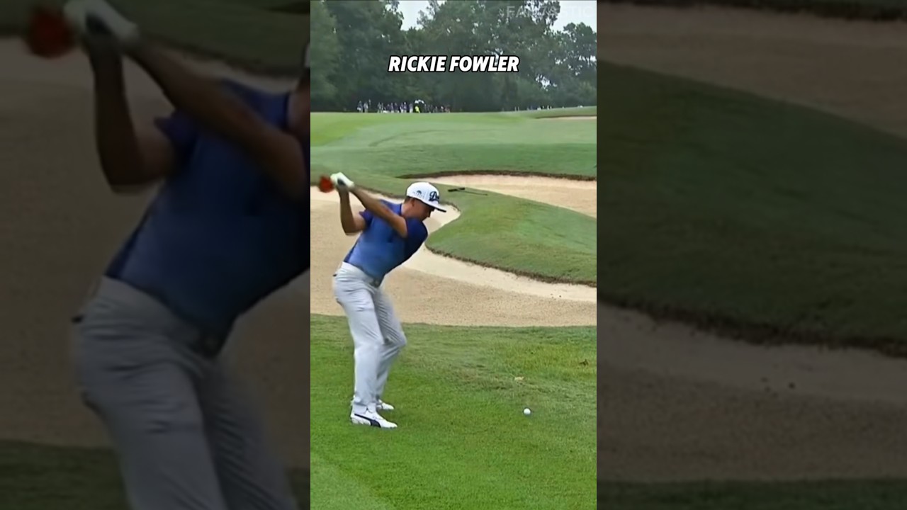 PGA Rickie Fowler Golf Driver Swing