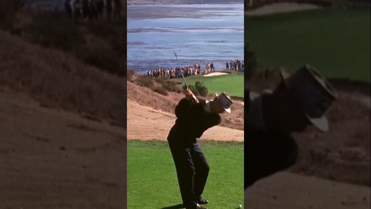 Jack Nicklaus vs Sam Snead 1963 Pebble Beach! #golf #pga #pgatour #golfnetwork #sports #beginnergolf
