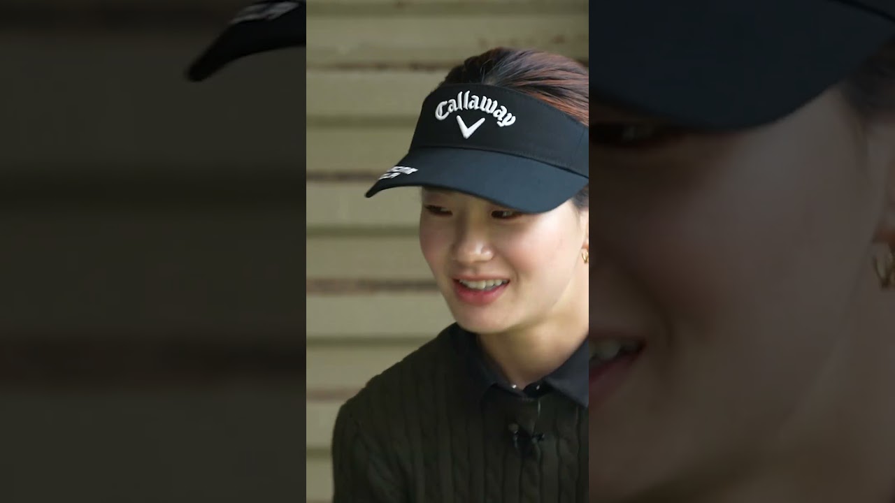 スエーしない打ち方！注目女子プロ・青木香奈子のスイング！　#アオカナ　＃切り返し