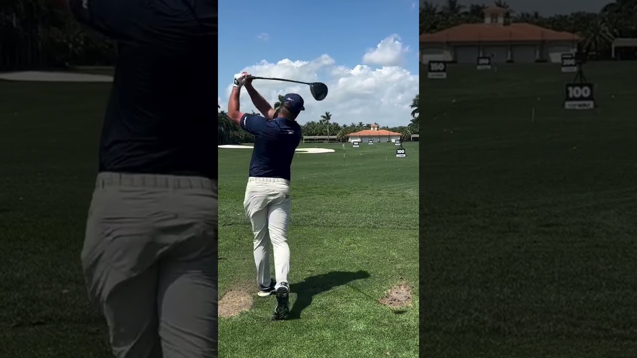 bryson dechambeau swing slow motion DRIVER