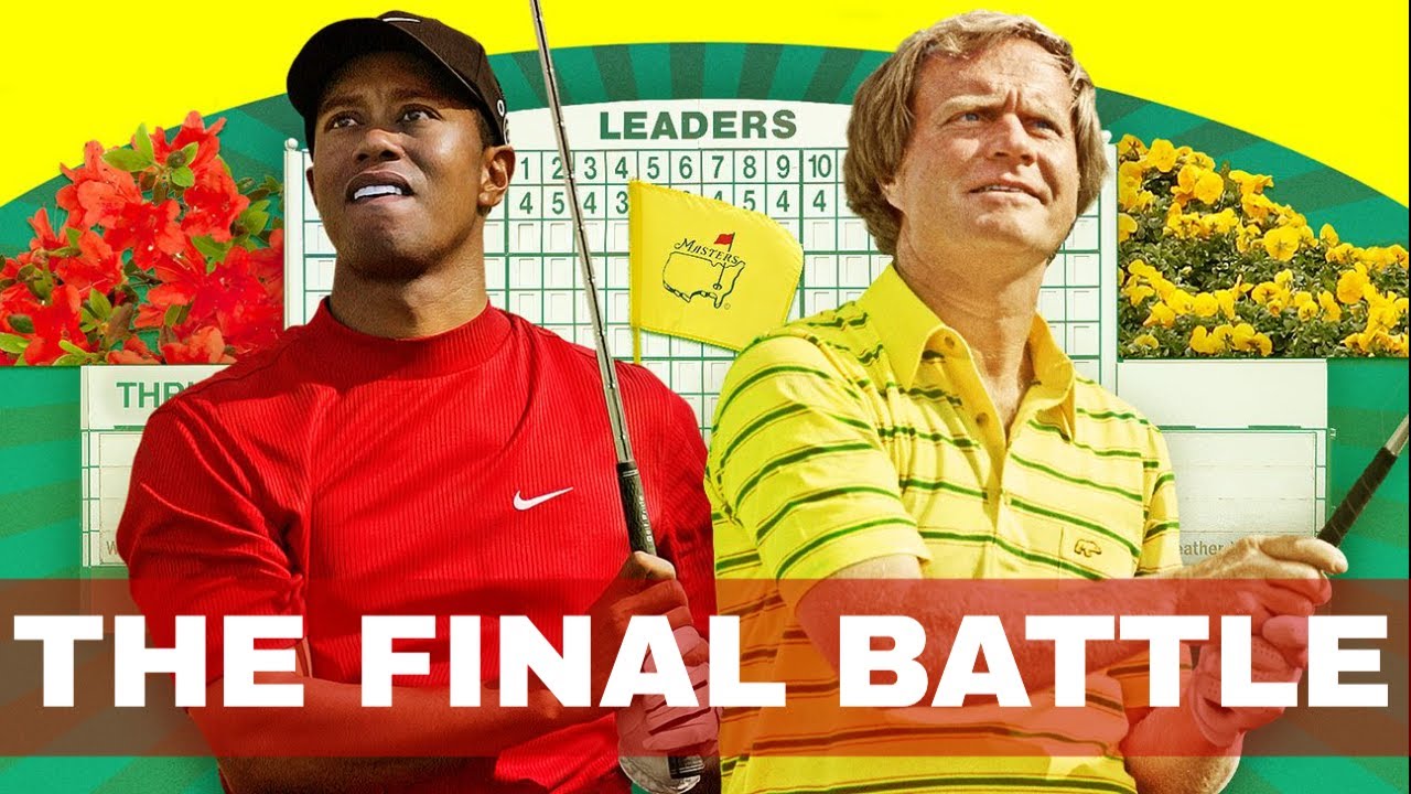 TIGER vs JACK the Final battle. Who AI says would WIN #golf #masters