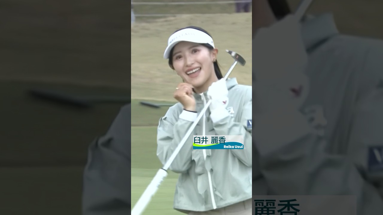 【臼井麗香イーグル🦅】カメラにポーズ🙌"
