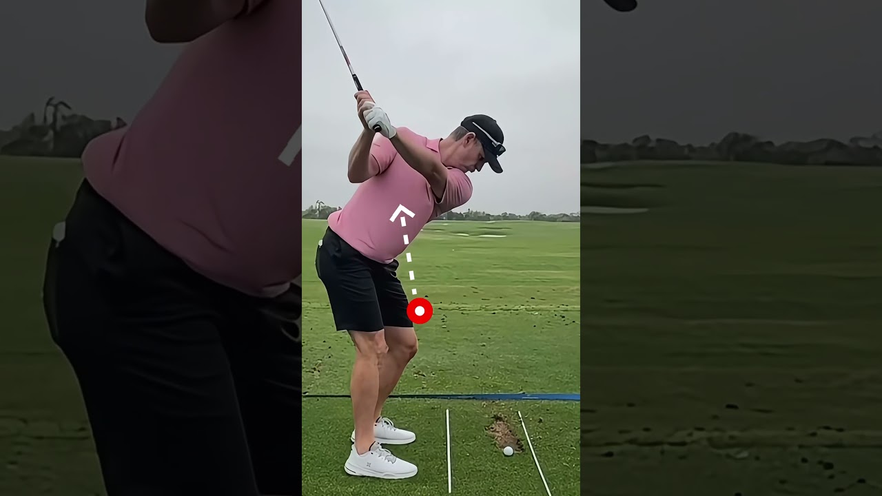 justin rose golf swing slow motion face on