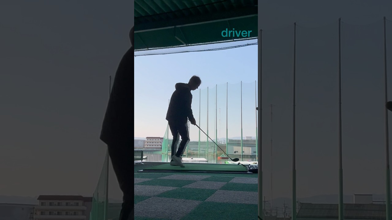 朝練DRIVER  #ゴルフ #松山英樹 #パッティング #上田桃子 #ドローボール #SRIXON #ゴルフ練習 #ゴルフ女子 #golf  #ドライバー