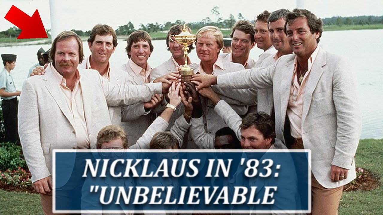 Jack Nicklaus As 1983 U.S. Ryder Cup Captain "Unbelievable" (Says Craig Stadler)