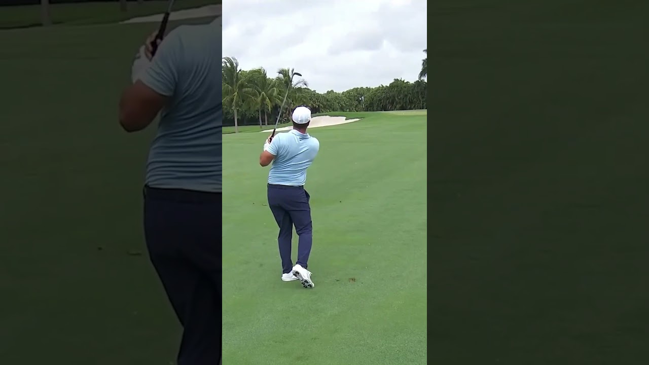 Brooks Koepka puts it close to snag an early birdie. Watch LIVE on FOX Sports #livgolf #brookskoepka