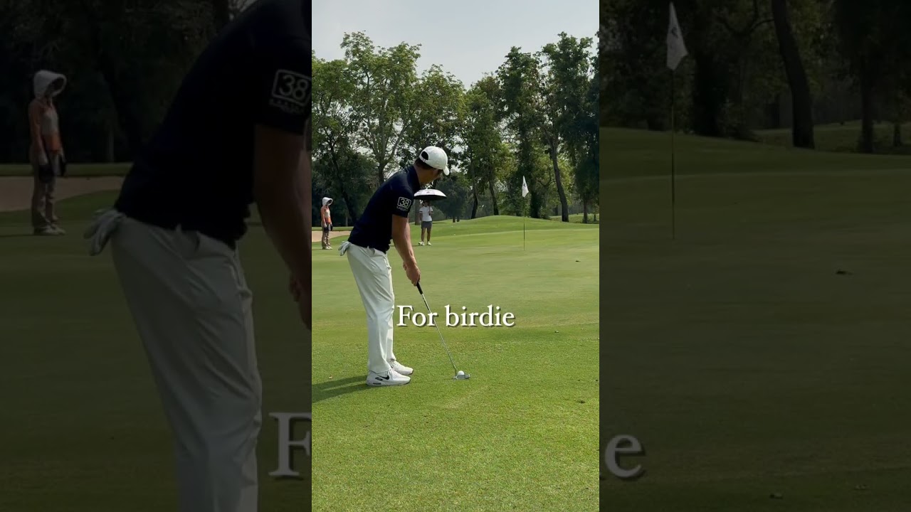 林の中からのガッツパー🖐️1H PAR4 381ydタイ・ラムルッカカントリークラブ #ゴルフ #ゴルフスイング #ゴルフラウンド #golf #golfislife