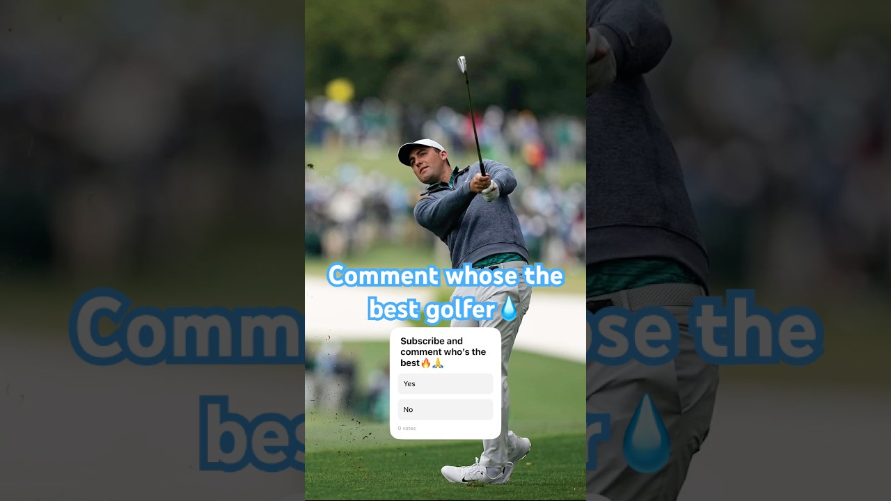 Who is the best golfer tiger woods❓🔥#golf #sports #edited #wallpaper #pga #fun #funny #viralvideo