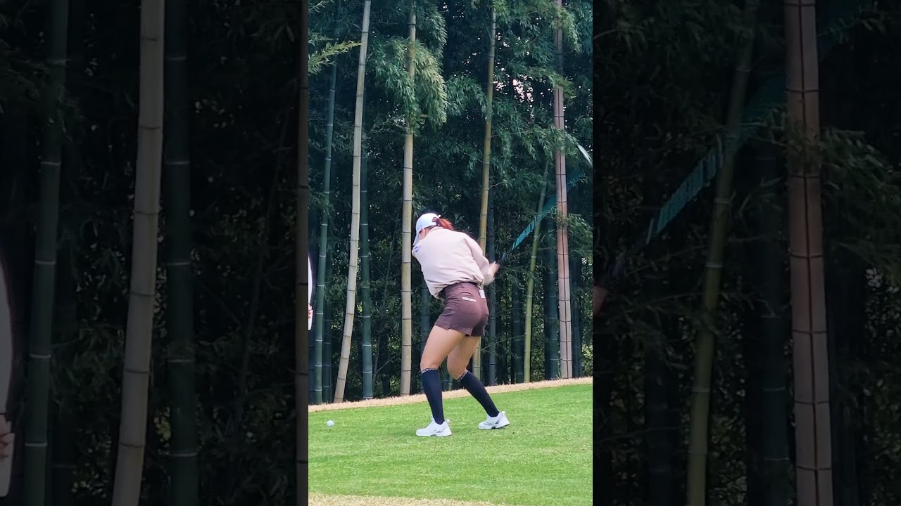 KLPGA[유현주]선수 뛰어난 피지컬과 외모와 더불어 꾸준히  도전하는 노력하는 골퍼  두산건설 We've 챔피언십 #golf  #골프 #퍼터 #골프스윙 #아름다운골프장