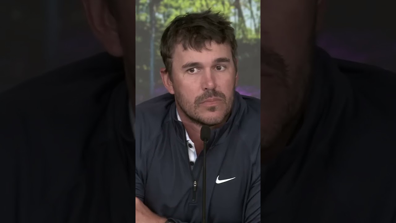 Brooks Koepka had the perfect answer 😂 (via @themasters/TT)