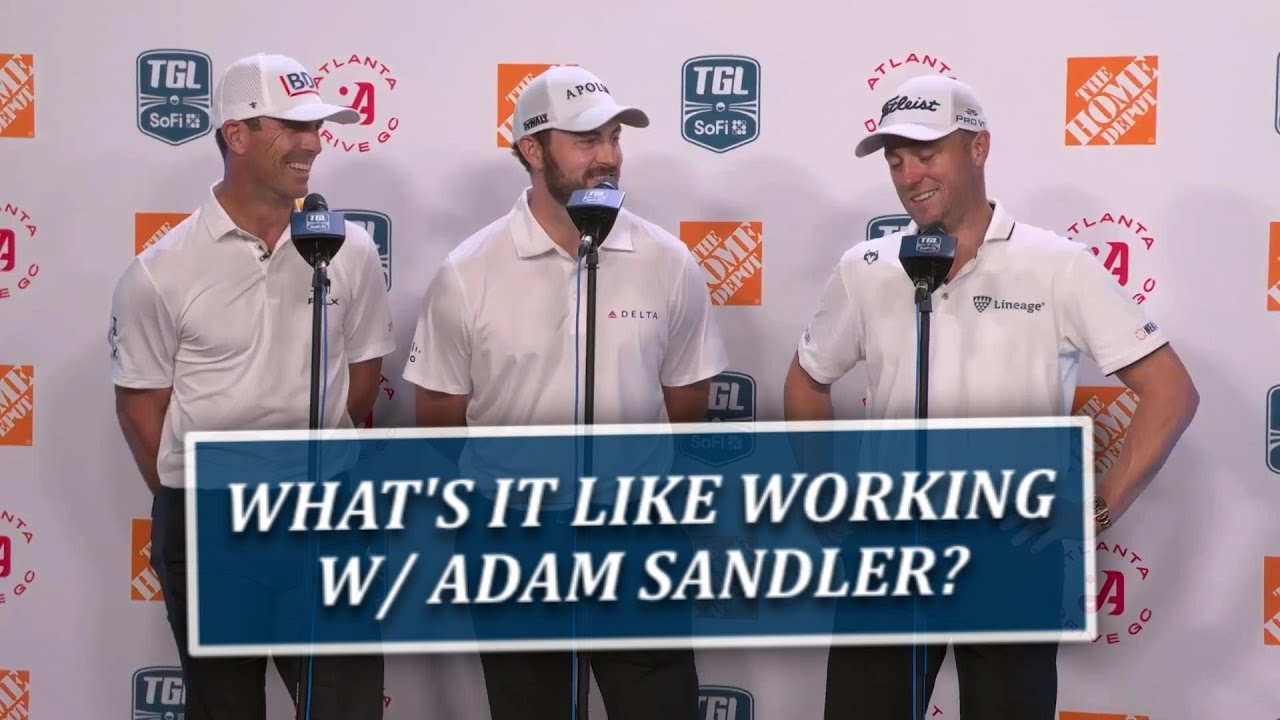 Justin Thomas Gets "Reality Check" Filming Happy Gilmore 2 w/ Adam Sandler