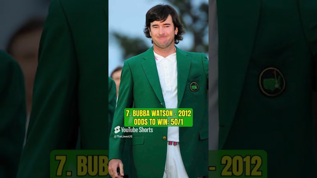 The 8 Biggest Longshots to Win The Masters PART 1