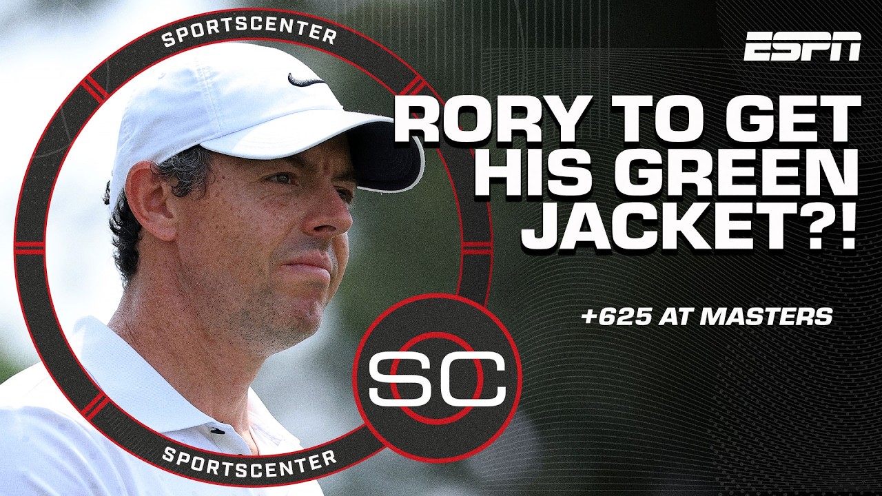 MASTERS MENU ⛳️ Rory McIlroy (+625) the BEST BET to secure his CAREER GRAND SLAM? 💰 | SportsCenter