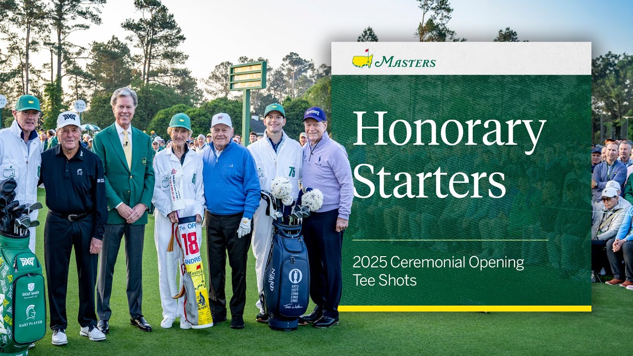 2025 Honorary Starters Begin the Masters