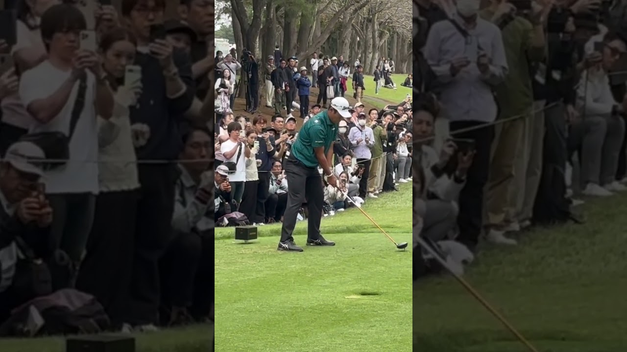 ZOZOチャンピオンシップ2024【松山英樹】後方ドライバーショット #zozochampionship #golf #ゴルフ #松山英樹