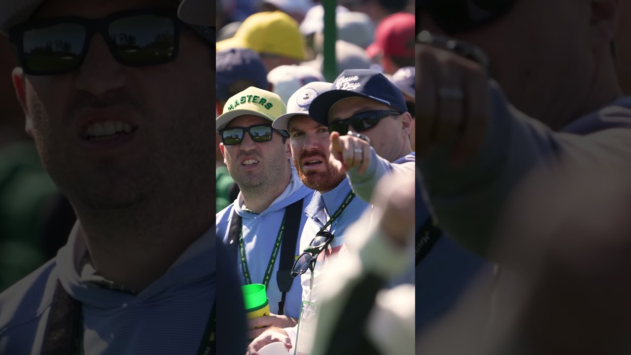 The time has come. It's Thursday at the Masters. #themasters