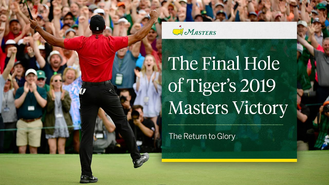 The Final Hole of Tiger's 2019 Victory | Masters Tournament