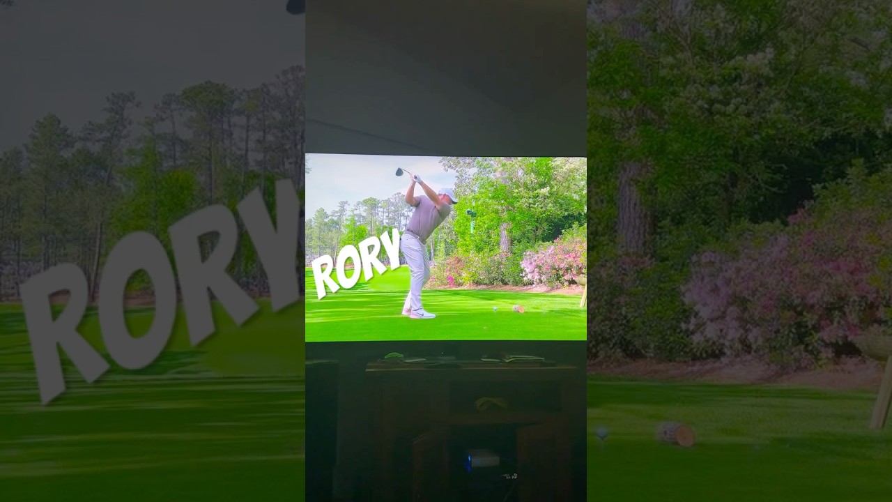 Rory McILroy Driver Launch! #golf #video #shorts #golftips #golfswing #diy #power #champion #games