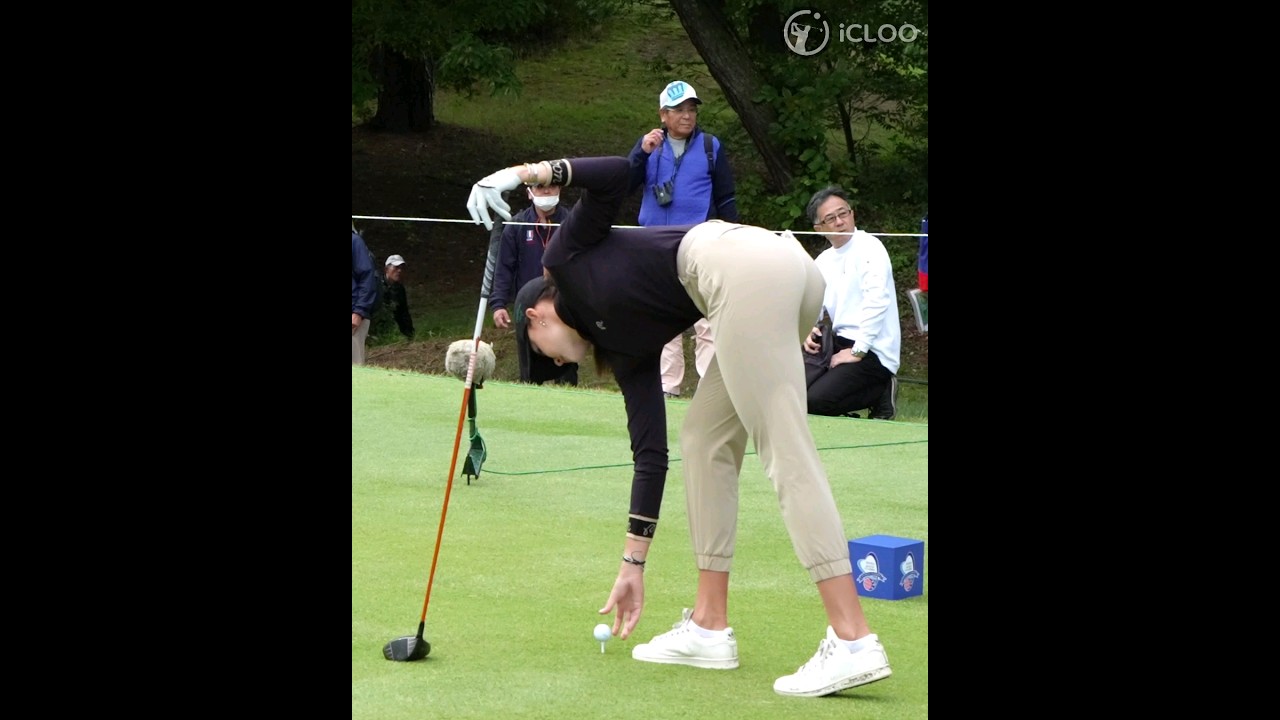 I came here as a gallery to see her swing #nataliyaguseva