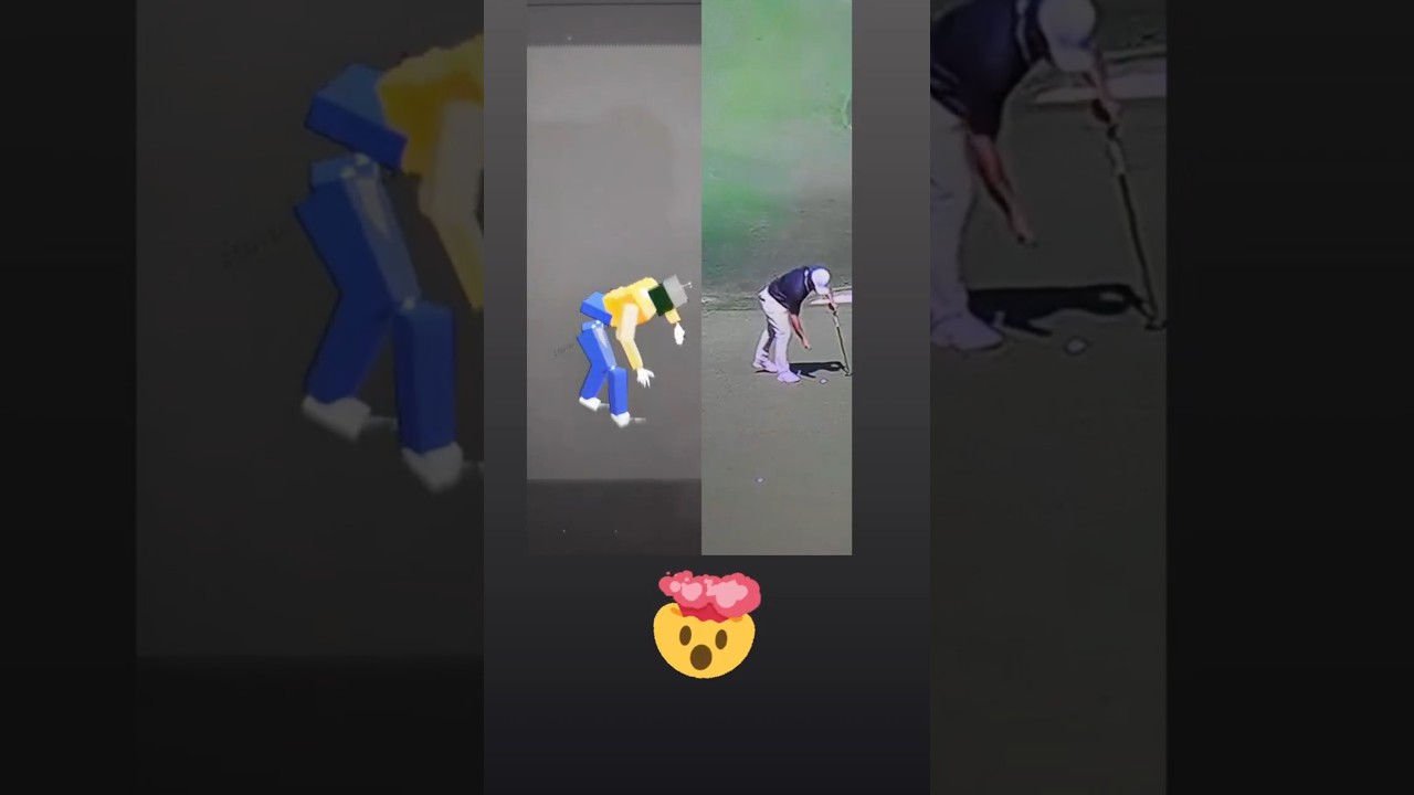 2025 Masters - Rory McIlroy motion capture #golf #masters #virtualreality