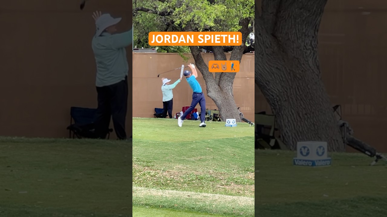 Jordan Spieth Hits a BOMB 💥🤯🏌🏼‍♂️