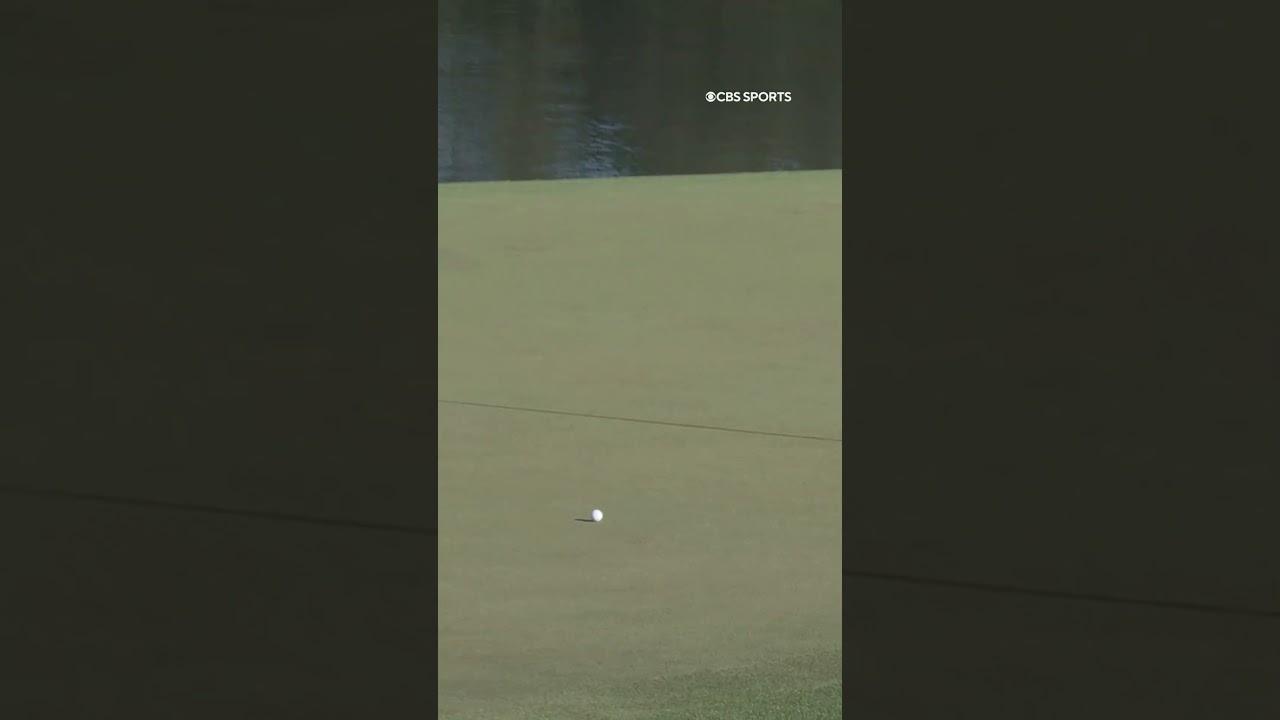 "The shot of a lifetime!" #themasters #shorts