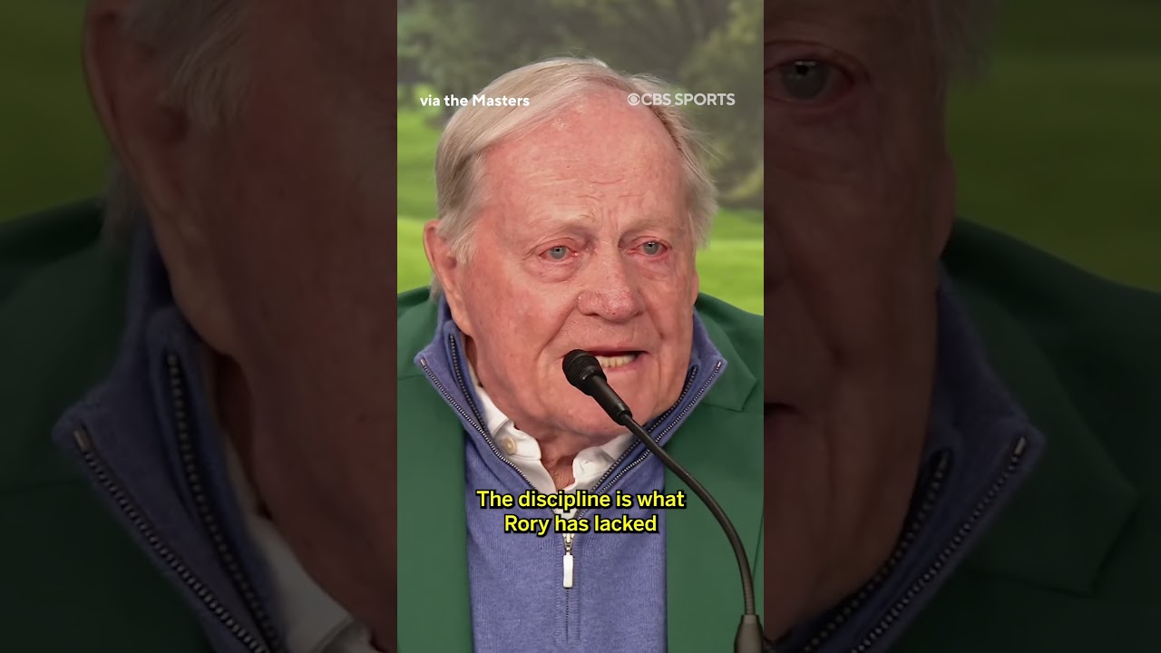 Jack Nicklaus on his discussion with Rory McIlroy ahead of The Masters #golf #shorts