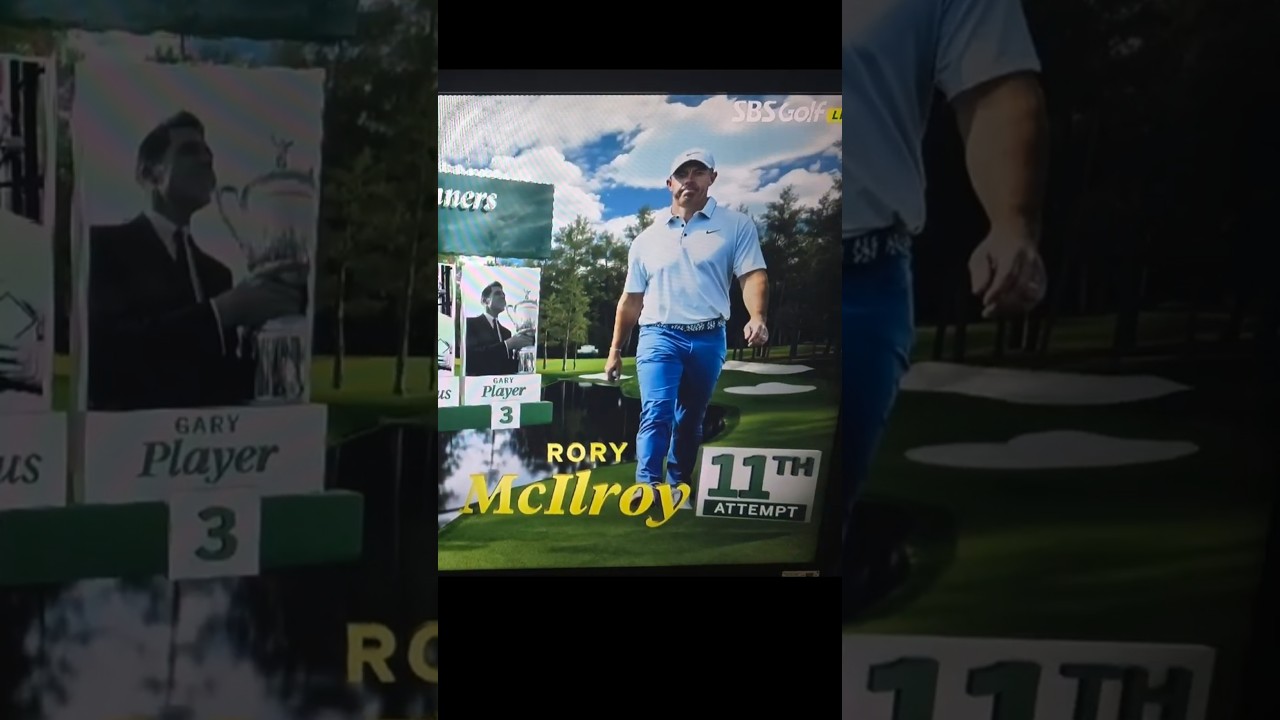 로리 매킬로이 11년 끝에 그랜드슬램 달성!