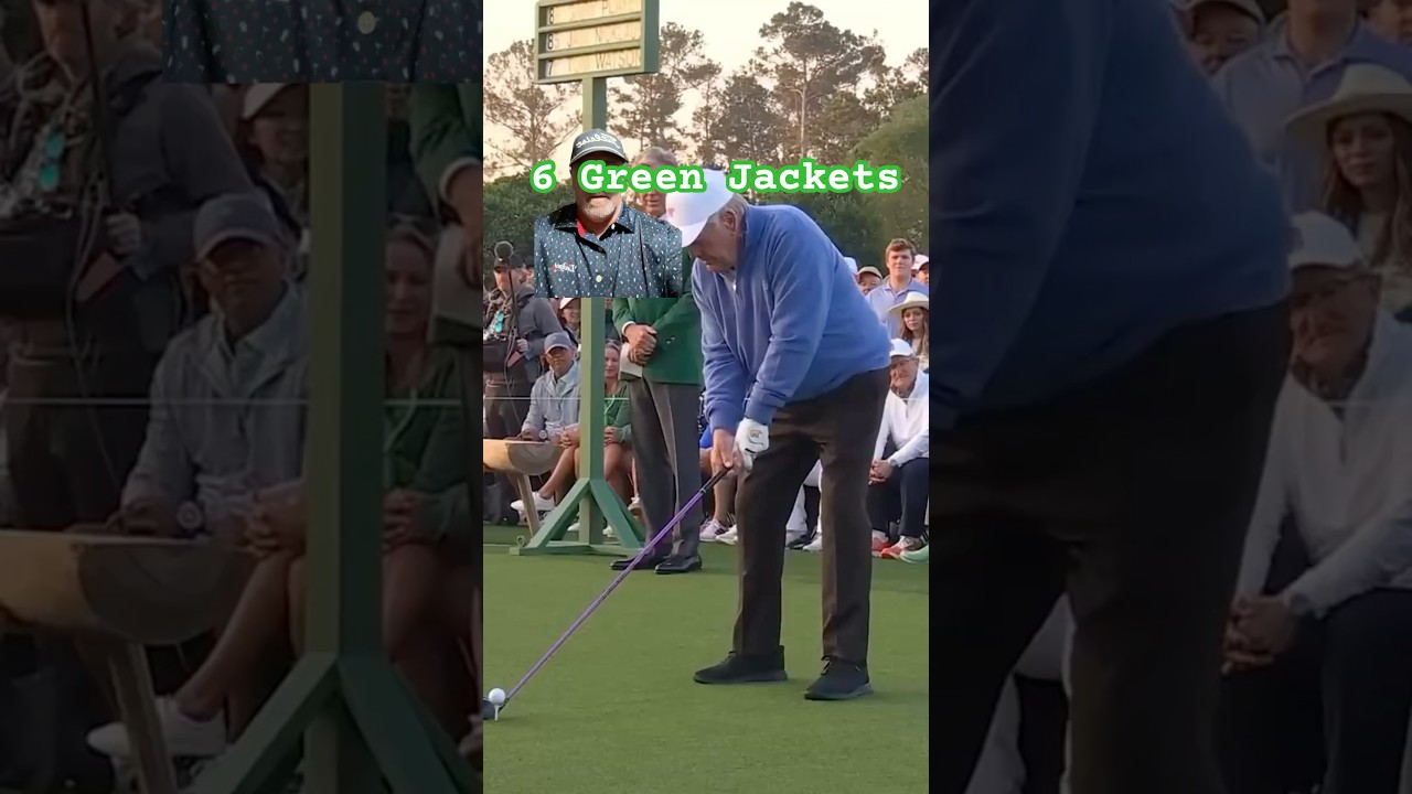 Jack Nicklaus pipe’s a driver his ? #thegoat #imkidding