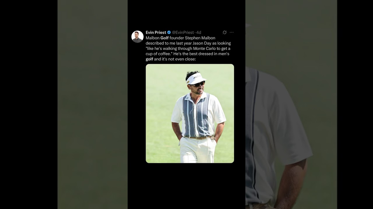 Malbon Golf | Jason Day | Stephen Malbon | #zachriddlegolf #golf #malbon #malbongolf #jasonday