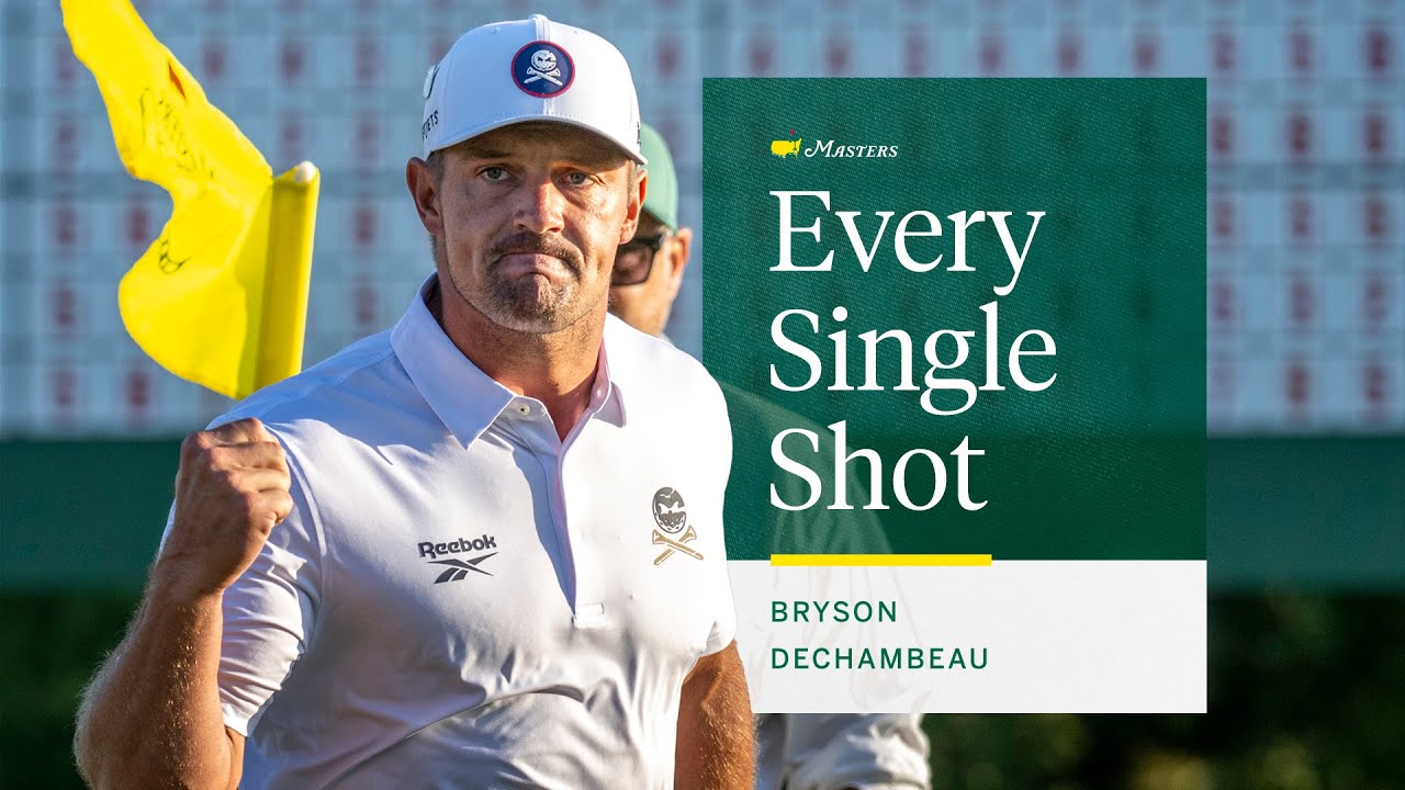 Bryson DeChambeau’s Third Round | Every Single Shot | The 2025 Masters