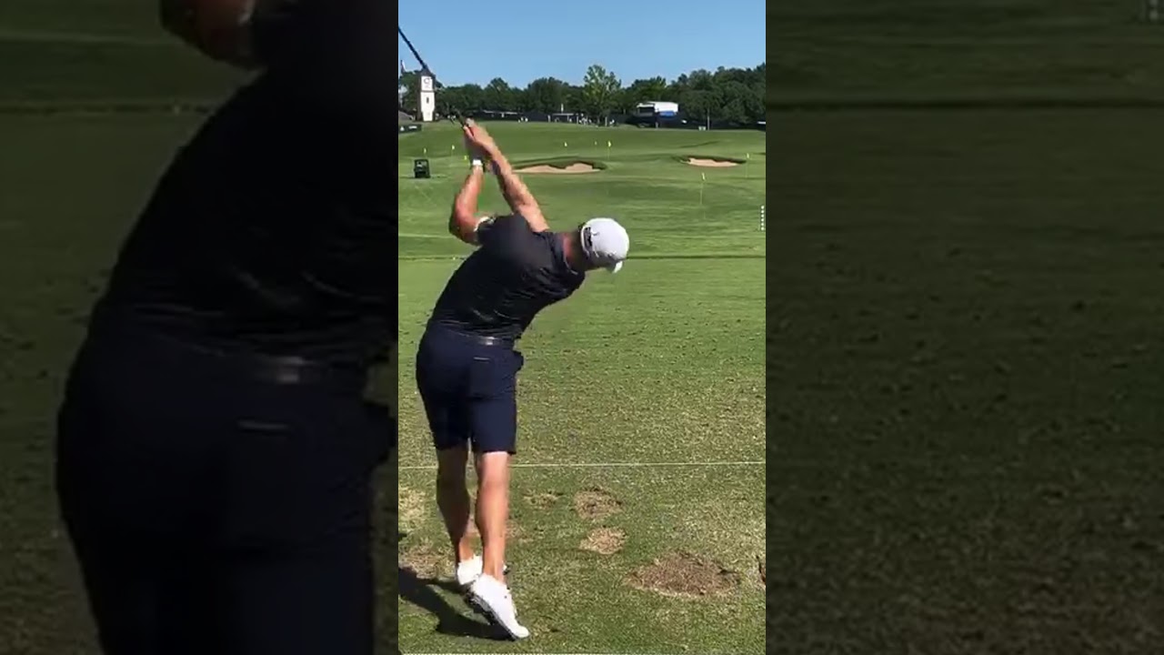 ⚠️⚠️ justin thomas slow motion swing driver