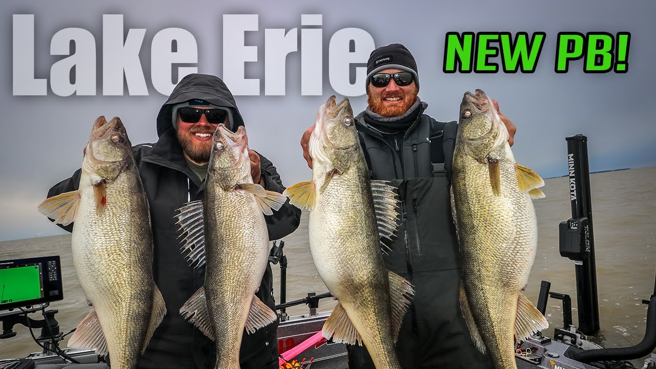 ロス・ロバートソンとエリー湖で春のウォールアイ釣り（私の新しい PB！）